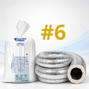 Flexible air duct Quietflex R6 #6