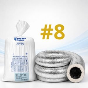 Flexible air duct Quietflex R6 #8