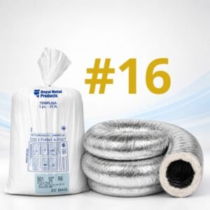 Flexible air duct Quietflex R6 #16