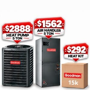 Goodman Heat pump 5 ton complete system